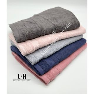 Khăn tắm, khăn lau đầu cỡ trung SongWol, dí đơn, kt 40x80cm