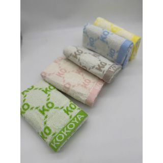 Khăn Mặt Trẻ Em Cao Cấp Kokoya, Chữ Koko, 100% Cotton Mềm Mịn, Thấm Hút Nước Tốt