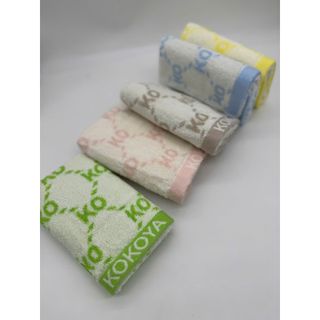 Khăn Mặt Trẻ Em Cao Cấp Kokoya, Chữ Koko, 100% Cotton Mềm Mịn, Thấm Hút Nước Tốt