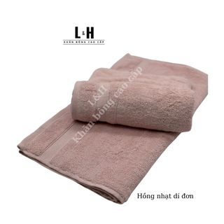 Khăn tắm, khăn lau đầu cỡ trung SongWol, dí đơn, kt 40x80cm