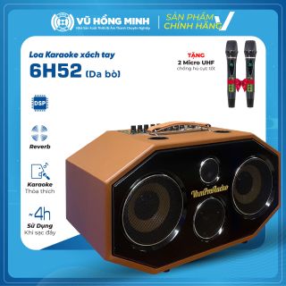 Loa Karaoke Xách Tay VŨ HỒNG MINH Model: 6H52