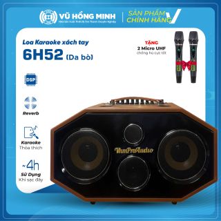 Loa Karaoke Xách Tay VŨ HỒNG MINH Model: 6H52