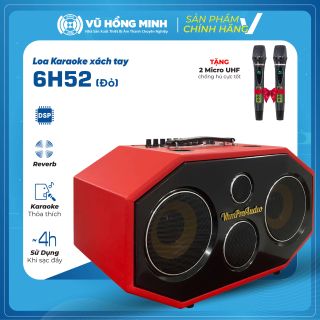 Loa Karaoke Xách Tay VŨ HỒNG MINH Model: 6H52