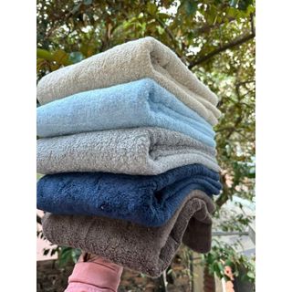 Khăn tắm cotton xuất dư MJ siêu dày 70x140cm, 380g