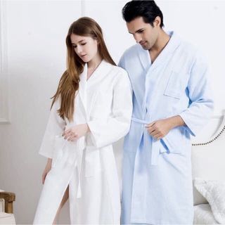 ÁO CHOÀNG TẮM TỔ ONG COTTON 100%