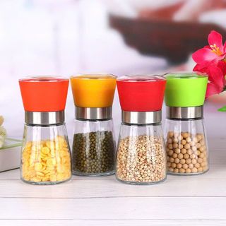 Lọ thủy tinh đựng gia vị kèm muỗng Lọ thủy tinh đựng gia vị kèm muỗng