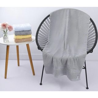 Khăn tắm SET 70x140cm với sợi bông cotton dày thấm hút tốt, không đổ lông, không ra màu
