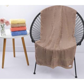 Khăn tắm SET 70x140cm với sợi bông cotton dày thấm hút tốt, không đổ lông, không ra màu