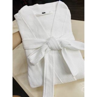 Áo Choàng Tắm Tổ Ong 100% Cotton Thấm Hút