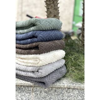 khăn tắm MJ dệt theo kiểu Jacquad xuất dư, Trám, 70x140cm