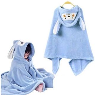 Khăn Choàng Lông Cừu Cho Bé Organic, Mền Mịn Kháng Khuẩn, Siêu Thấm Hút