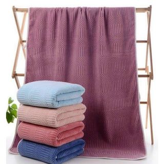 Khăn Tắm Lông Cừu Cao Cấp, Hạt Gạo, KT 70x140cm