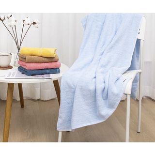 Khăn Tắm 100% Cotton Cao Cấp SET 60x120cm (320gr) Kháng Khuẩn Đủ Màu Sắc Mềm Mại, Thấm Hút Hiệu Quả