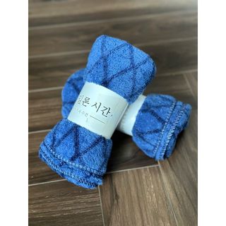 Khăn Tắm, Thăn Lau Đầu, Lông Cừu Cao Cấp, Kẻ Sọc Nổi, KT 35x75cm