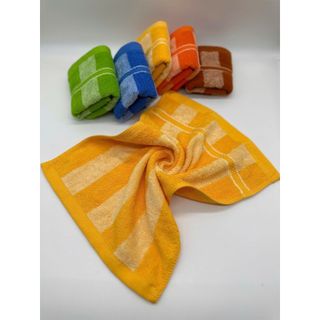 Khăn Mặt Cotton Kẻ Sọc HANOITEX, KT 30*50 cm