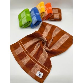 Khăn Mặt Cotton Kẻ Sọc HANOITEX, KT 30*50 cm