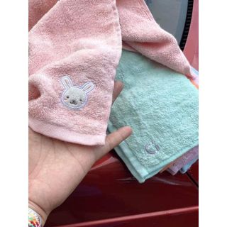 Khăn mặt Vintage Organic, MJ Xuất nhật, KT 25x50cm