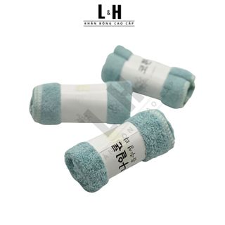 Khăn Mặt Lông Cừu KT 30x50cm, Kẻ Ngẫu Nhiên