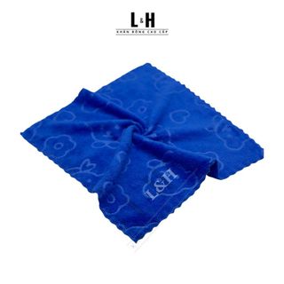 Khăn lau đa năng bếp, bát đĩa, cốc chén thấm nước chống dính dầu mỡ hai mặt 30x30
