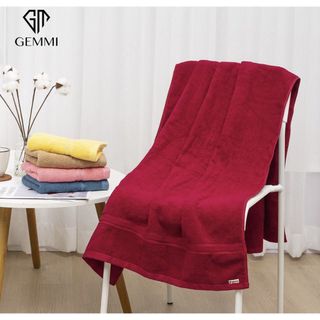 Khăn Tắm Cỡ Lớn SET 70x140cm (430gr) Cotton Kháng Khuẩn Mềm Mại, Thấm Hút Tốt
