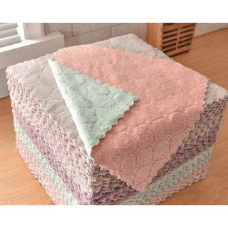 Khăn lau bát đa năng Lông cừu, KT 30x30cm