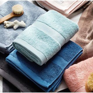 Set 2 Khăn tắm body Cao Cấp xuất dư, to dày, quấn vừa người, Kokoya , KT 70x140cm, Nặng 420g