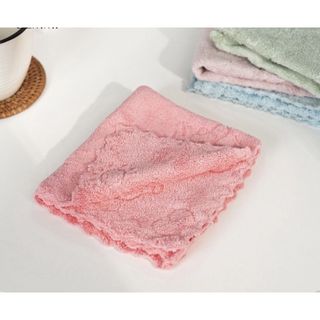 Khăn lau bếp đa năng lông cừu siêu mềm thấm hút tốt (lau xe, bát đĩa, bàn ghế,...) kháng khuẩn Fashion 30x30cm