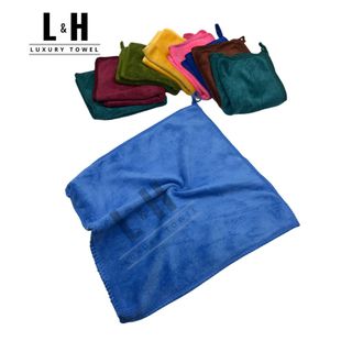 Khăn Lau ô tô, Lau Bếp, Khăn Nail, KT 35*35cm