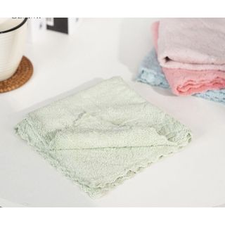 Khăn Lau Bếp Đa Năng Lông Cừu Siêu Mềm Thấm Hút Tốt Kháng Khuẩn Fashion 30x30cm