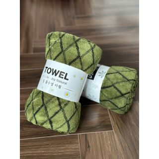 Khăn tắm lông cừu cao cấp, Hoa trám nhỏ, KT 70x140cm