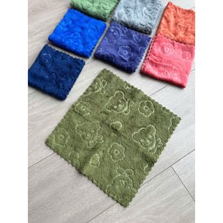 Khăn lau bếp đa năng lông cừu siêu mềm thấm hút tốt (lau xe, bát đĩa, bàn ghế,...) kháng khuẩn Fashion 30x30cm