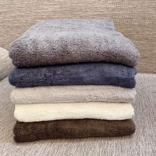 [Mã LIFE050510KC giảm 100% đơn 150K] Khăn tắm dày cotton MJ Organic xuất nhật sang trọng, Loại dày, KT 60x120cm, 290g