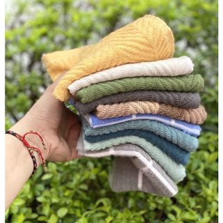 Set 5c khăn lau 100% cotton 30x30cm