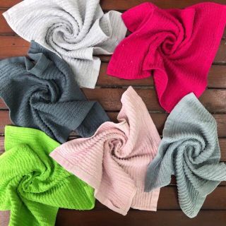 Set 5c khăn lau 100% cotton 30x30cm