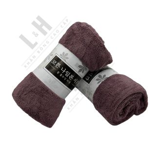 Khăn Tắm Lông Cừu Cao Cấp KT 50x100cm, nặng 200g