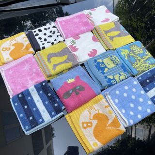 10 Khăn mặt em bé 25x25cm xuất Nhật