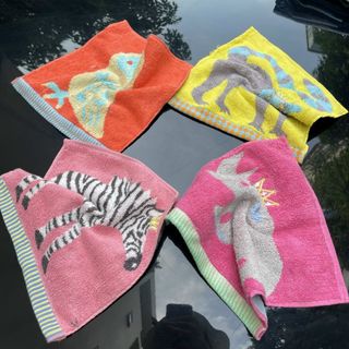 10 Khăn mặt em bé 25x25cm xuất Nhật