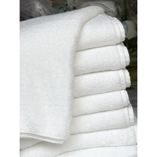 Khăn tắm trắng cho khách sạn, nhà nghỉ bình dân, MJ cao cấp