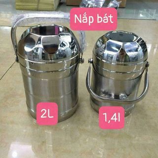 Cặp Lồng 2L Nắp bát trắng ( THÙNG 48C )