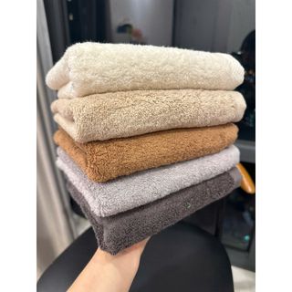 Khăn tắm, khăn lau đầu sợi cotton, xuất dư siêu thấm 40 * 80 cm