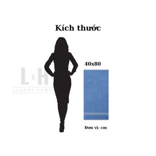 khăn Tắm, Khăn Lau Đầu Cotton Xuất Châu Âu dư 40* 80cm [Loại đẹp]