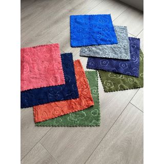 Combo 10 Khăn Lau Bát Đĩa 30x30cm Siêu Mềm Mại, Vải Lông Cừu Thấm Hút Cực Tốt