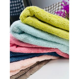khăn Tắm, Khăn Lau Đầu Cotton Xuất Châu Âu dư 40* 80cm [Loại đẹp]