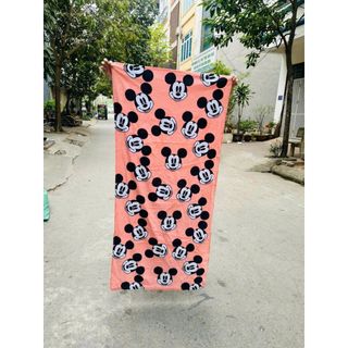 Khăn tắm bông mix vải xô Xuất Nhật cho bé