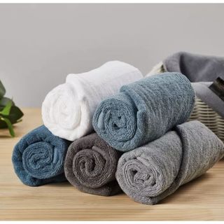 Khăn tắm xuất khẩu Hàn Quốc - Siêu dày siêu thấm nước, 100% cotton, KT 40x80cm