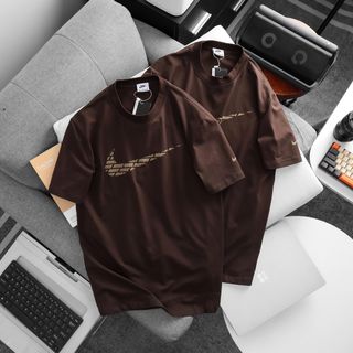 Áo thun nam chất cotton 100% cao cấp xịn. Phong cách trẻ trung, cá tính, form unisex nam nữ đều có thể mặc.