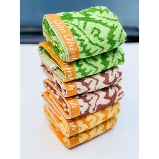 Khăn mặt lá me Tân Thịnh, kt 30x50cm