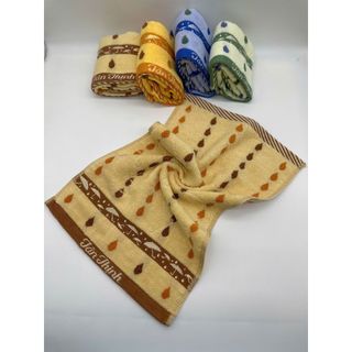 Khăn mặt cotton Tân Thịnh (new), hoa văn chiếc ô, KT 30x50cm