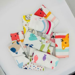 Khăn mặt MJ xuất nhật cao cấp Organic, thấm hút tốt, siêu mềm, 100% cotton, KT 25x50cm