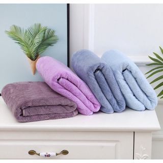 Khăn Tắm Thấm Hút Nước Tốt Mềm Mịn, Lông Cừu Cao Cấp, KT 60x120cm